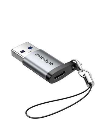 NexaLink USB-A to USB-C female adapter, USB3.0, 5Gbps with cable loop CL-320