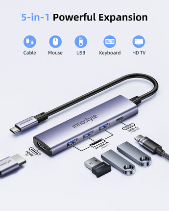 NexaLink 5-in-1 USB-C adapter TAC-51H