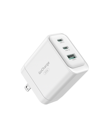 GoCharge 65W 3-port charger IC65-3